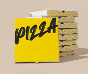 Plain Pizza Boxes 
