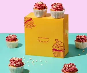 Cardboard Cupcake Boxes 