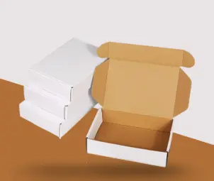 White Corrugated Boxes 