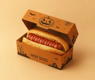 Hot Dog Takeaway Packaging 