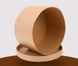 Round Kraft Boxes 