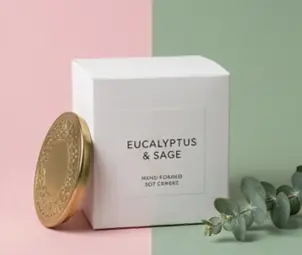 White Candle Boxes